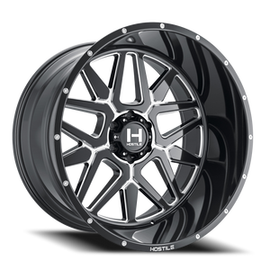 Hostile Diablo Wheel 20x10 6x139.7 Blade Cut -19mm | H128-2010655047B
