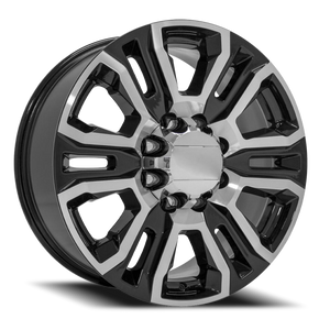 DOORBUSTER PRICING! - Oe Cv70B Wheel 20x8.5 8x180 Black Machined 47mm - FREE T-SHIRT INCLUDED! | CV70B-20085-8180-47MB