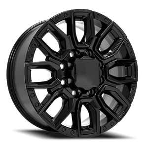 DOORBUSTER PRICING! - Oe Cv97A Wheel 20x8.5 8x165.1 Gloss Black 12mm - FREE T-SHIRT INCLUDED! | CV97A-20085-8650-12B