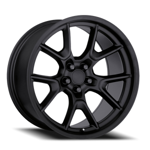 DOORBUSTER PRICING! - Factory Reproductions Fr 66F - Dodge Anniversary Flow Form Replica Wheels Wheel 20x10.5 5x115 Satin Black 22mm - FREE T-SHIRT INCLUDED! | 66015221503F