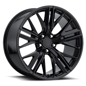 DOORBUSTER PRICING! - Factory Reproductions Fr 28 - Zl1 Camaro Replica Wheels Wheel 20x10 5x120 Gloss Black 32mm - FREE T-SHIRT INCLUDED! | 28010322002