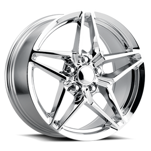 DOORBUSTER PRICING! - Factory Reproductions Fr 29 - C7 Zr1 Corvette Replica Wheels Wheel 19x12 5x120.65 Chrome 59mm - FREE T-SHIRT INCLUDED! | 29912593401