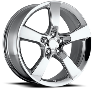 DOORBUSTER PRICING! - Factory Reproductions Fr 30 - Ss Camaro Replica Wheels Wheel 20x8 5x120 Chrome 35mm - FREE T-SHIRT INCLUDED! | 30080353401