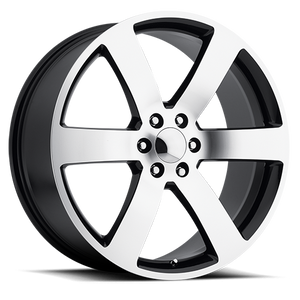 DOORBUSTER PRICING! - Factory Reproductions Fr 32 - Chevrolet Trailblazer Ss Replica Wheels - Tbss Fitment Wheel 22x9 6x127 Black Machined Face 45mm - FREE T-SHIRT INCLUDED! | 32290456007