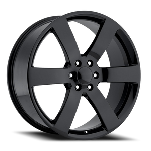 DOORBUSTER PRICING! - Factory Reproductions Fr 32 - Chevrolet Trailblazer Ss Replica Wheels - Tbss Fitment Wheel 20x8 6x127 Gloss Black 45mm - FREE T-SHIRT INCLUDED! | 32080456002F