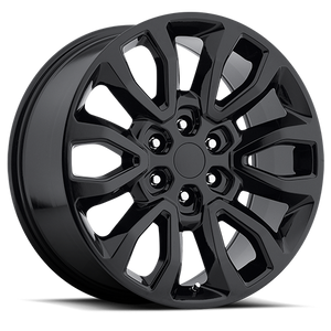 DOORBUSTER PRICING! - Factory Reproductions Fr 53 - Ford Raptor Replica Wheels Wheel 20x9 6x135 Gloss Black 30mm - FREE T-SHIRT INCLUDED! | 53090303602
