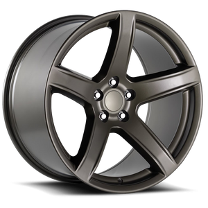 DOORBUSTER PRICING! - Factory Reproductions Fr 77 - Dodge Hellcat Hc2 Replica Wheels Wheel 22x10.5 5x115 Bronze 27mm - FREE T-SHIRT INCLUDED! | 77215271517