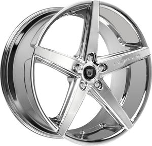 Lexani R-Four R04 Custom Drilled Wheel Blanks Rims 22x10 Chrome Custom Offset | R04-2210-00-15C