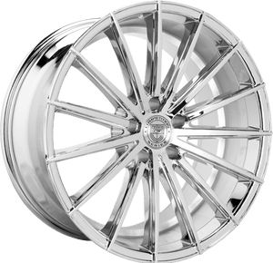 Lexani Pegasus 661 Custom Drilled Wheel Blanks Rims 22x9 Chrome Custom Offset | 661-2290-00-15C
