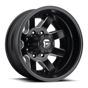 Fuel Maverick Dually 17x6.5 Wheels Black 8x200 -140 | D538176592R