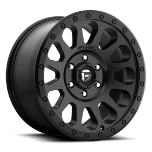 Fuel D579 Vector Wheel 17x9 5x127 Matte Black -12mm - FREE T-SHIRT INCLUDED! | D57917907345