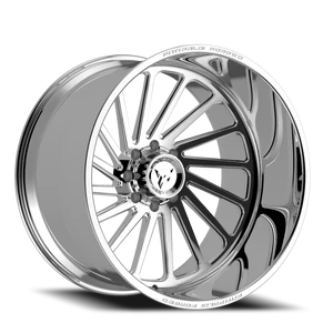 Fittipaldi Offroad Ftf503P Wheel - 24x14 8x170 Polished -76mm | FTF503-24148170N76P-L