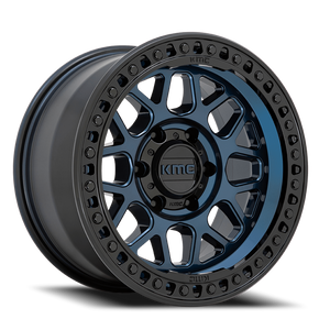 Kmc Km549 Grs Wheel 17x8.5 8x165.1 Midnight Blue With Gloss Black Lip 0mm - FREE T-SHIRT INCLUDED! | KM54978580900