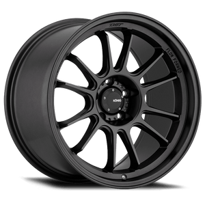 Konig 47B Hypergram Wheels Rims 18x8.5 5x112 Matte Black 43mm | 47B-HG88512435