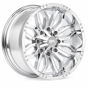 Red Dirt Road RD17 20x9 5x127/5x5 Chrome 0mm Wheels | BB Wheels