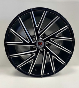 Redsport Rsw05 Wheels Rims 18x8 5x114.3 Black Milled 38mm | WRSW05S17O23P010F050C13
