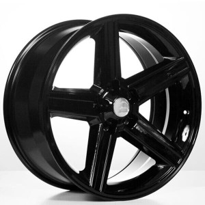 Replica 248 Wheels Rims 26x9.5 6x5.5 (6x139.7) Full Gloss Black 20mm | REP248-26984B