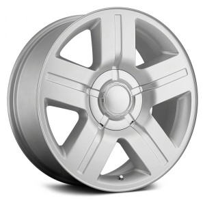 Replica 258 Wheels Rims 20x8.5 6x5.5 (6x139.7) Silver Machined 30mm | REP258-2885SM