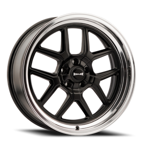 DOORBUSTER PRICING! - Ridler 610 Wheel 20x10 5x120.65 Matte Black w/ Polished Lip 0mm | 610-2161MB
