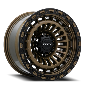 DOORBUSTER PRICING! - Rtx Moab Wheel 18x9 5x127 Bronze With Satin Black Lip -15mm | 83101