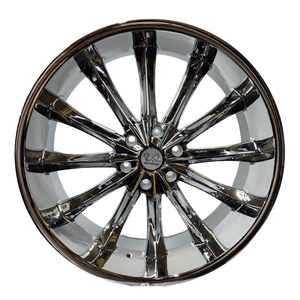 U2 66 Wheels Rims 24x9.5 6x139.7 Chrome 30mm | WU2W066S47O18P024F072C16