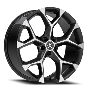 DOORBUSTER PRICING! - Xcess X05 5 Flake Wheel 22x9 5x114.3 Gloss Black Machined 35mm - FREE T-SHIRT INCLUDED! | X0529051435GBM