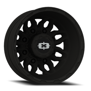 Vision Korupt 410 Dually Wheel 17x6.5 8x165.1 Satin Black -143mm | 410-7681SBR