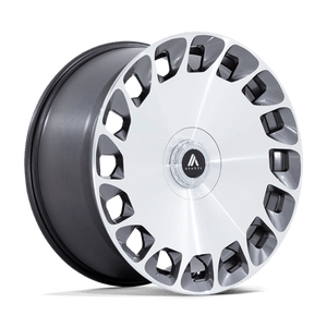 22x10.5 Asanti Abl-45 Aristocrat Platinum Bright Machined Face Custom Drilled Wheel Blanks Rims 15mm | AB045AD22050015