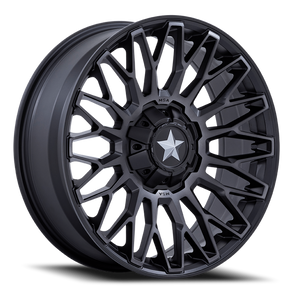 Msa Offroad M50 Clubber Atv Utv Wheel 20x7 4x137 & 4x156 Matte Black Machined With Double Dark Tint 0mm - FREE T-SHIRT INCLUDED! | MA050MT20704A00