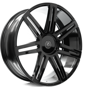 Axe Ex26 Wheels Rims 24x10 5x110 Gloss Black 28mm | 2410BLNK28EX26GB-5x110