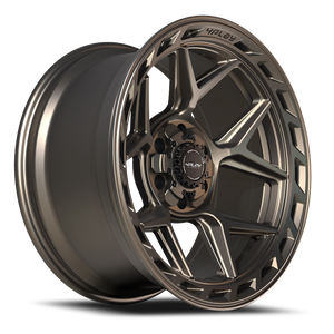 DOORBUSTER PRICING! - 4Play 4P55 Wheel 20x10 6x139.7 & 6x135 Bronze -18mm - FREE T-SHIRT INCLUDED! | 4P55-20100-6D55-18BR