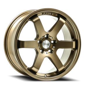 DOORBUSTER PRICING! - Axe Zx6 Wheel 18x8.5 5x100 Bronze 40mm - FREE T-SHIRT INCLUDED! | 8518BLNK40ZX6BR-5x100