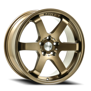 DOORBUSTER PRICING! - Axe Zx6 Wheel 18x8.5 5x120 Bronze 40mm - FREE T-SHIRT INCLUDED! | 8518BLNK40ZX6BR- 5x120