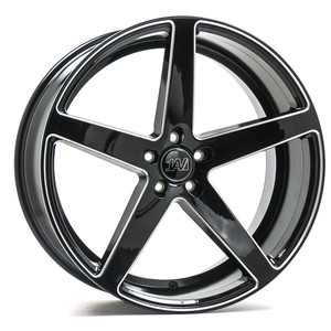 Axe Zx9 22x9 5x112 Gloss Black 35mm Wheels