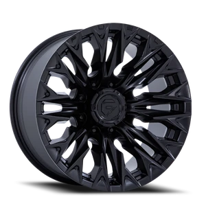 Fuel D804 Flame Wheel 20x9 8x165.1 Black 1mm - FREE T-SHIRT INCLUDED! | D80420908250