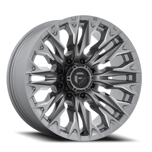 Fuel D806 Flame Wheel 20x9 8x180 Platinum 1mm - FREE T-SHIRT INCLUDED! | D80620901850