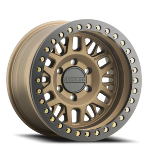 DOORBUSTER PRICING! - Raceline Rt951B Ryno Wheel 17x9 5x127 Bronze w/ Black Ring -38mm - FREE T-SHIRT INCLUDED! | RT951BZ-79050-38
