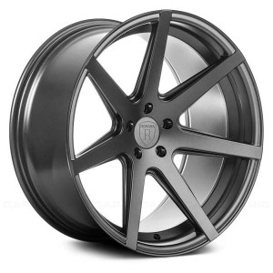 Rohana Rc7 Wheels Rims 19x8.5 5x4.5 (5x114.3) Graphite Gray 25mm | RC719855114MG25