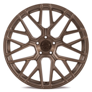 Rohana Rfx10 Wheels Rims 21x12 5x120 Brushed Bronze 48mm | RFX1021125120BZ48
