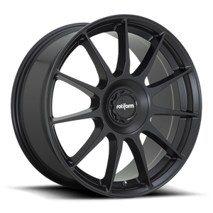 Rotiform R168 Dtm Wheel 17x8 5x108 & 5x114.3 Satin Black 40mm - FREE T-SHIRT INCLUDED! | R168178002+40