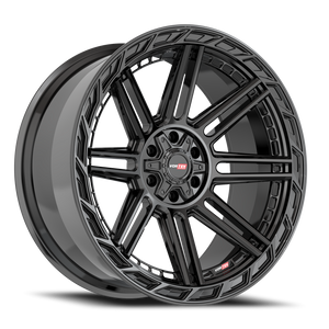DOORBUSTER PRICING! - Vortek Vrp-501 Wheel 20x9 5x139.7 & 5x150 Gloss Black 0mm | 501209440GB