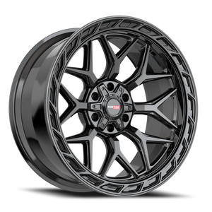 DOORBUSTER PRICING! - Vortek Vrp-504 Wheel 20x9 5x139.7 & 5x150 Gloss Black 0mm | 504209440GB