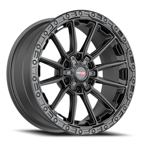 DOORBUSTER PRICING! - Vortek Vrt-601 Wheel 24x10 6x135 & 6x139.7 Matte Black 18mm | 60124105718MB