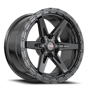 DOORBUSTER PRICING! - Vortek Vrt-602 Wheel 20x10 6x135 & 6x139.7 Satin Black -24mm | 602201057-24SB
