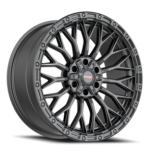 DOORBUSTER PRICING! - Vortek Vrt-607 Wheel 17x9 6x135 & 6x139.7 Matte Black 0mm | 607179570MB