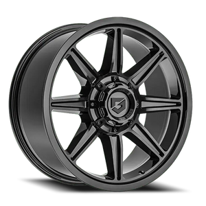 DOORBUSTER PRICING! - Gear Off Road 773B Wheel 17x9 5x135 & 5x139.7 Gloss Black 0mm | 773B-7905100