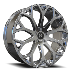 Revenge Rl105 Wheel 22x9 5x115 Chrome 20mm - FREE T-SHIRT INCLUDED! | RL105-22905115+20C
