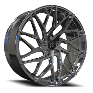 Revenge Rl102 Wheel 22x9 5x114.3 Chrome 35mm - FREE T-SHIRT INCLUDED! | RL102-229051143+35C