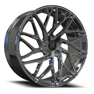 Revenge Rl102 Wheel 22x9 5x120 Chrome 35mm - FREE T-SHIRT INCLUDED! | RL102-22905120+35C