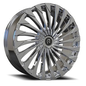 Revenge Rl106 Wheel 26x10 6x135 & 6x139.7 Chrome 25mm - MINIMUM PURCHASE OF 4 WHEELS - FREE T-SHIRT INCLUDED! | RL106-261061351397+25C